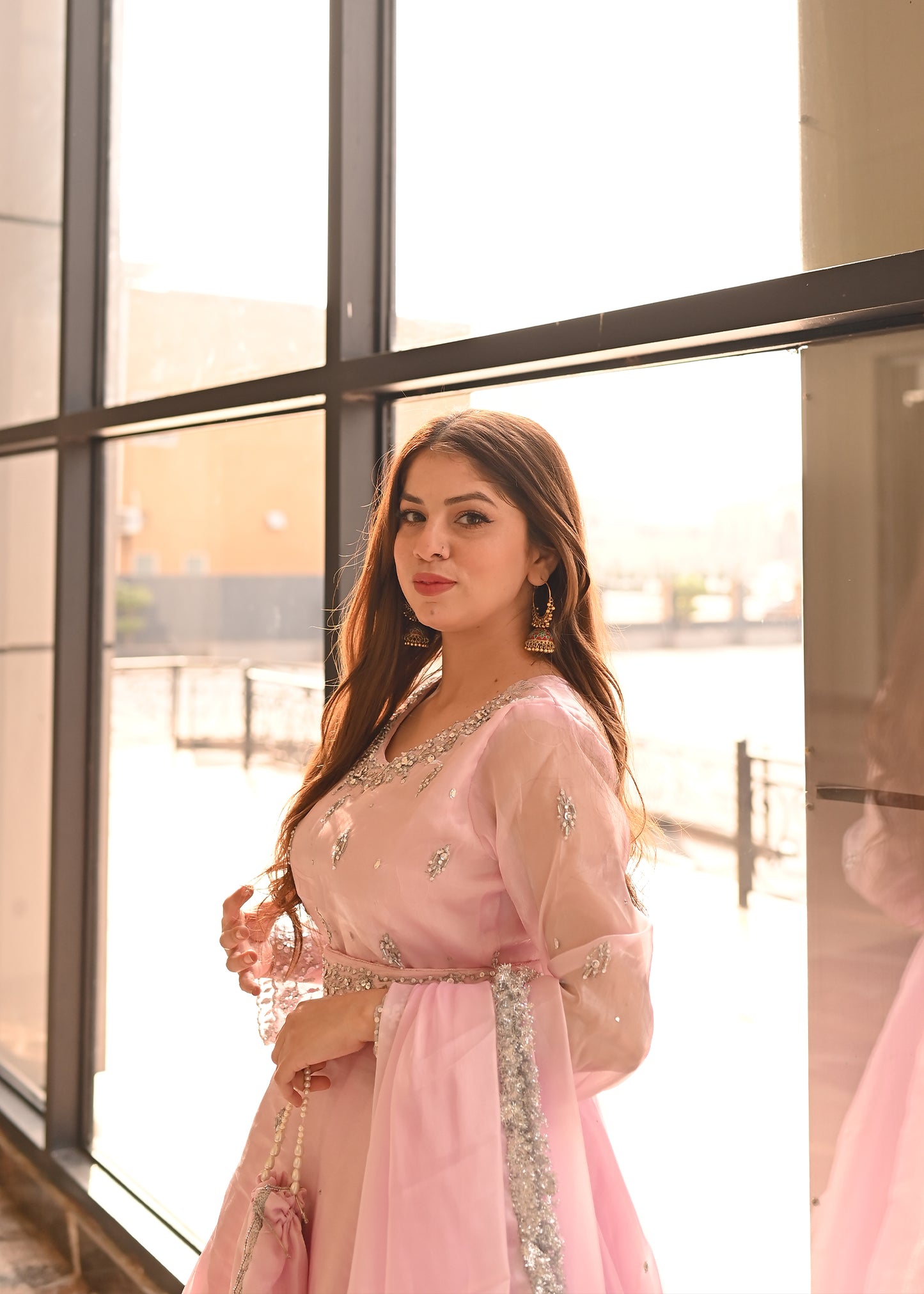 tea pink maxi